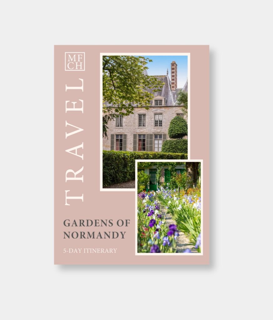 Gardens of Normandy travel itinerary by My French Country Home.