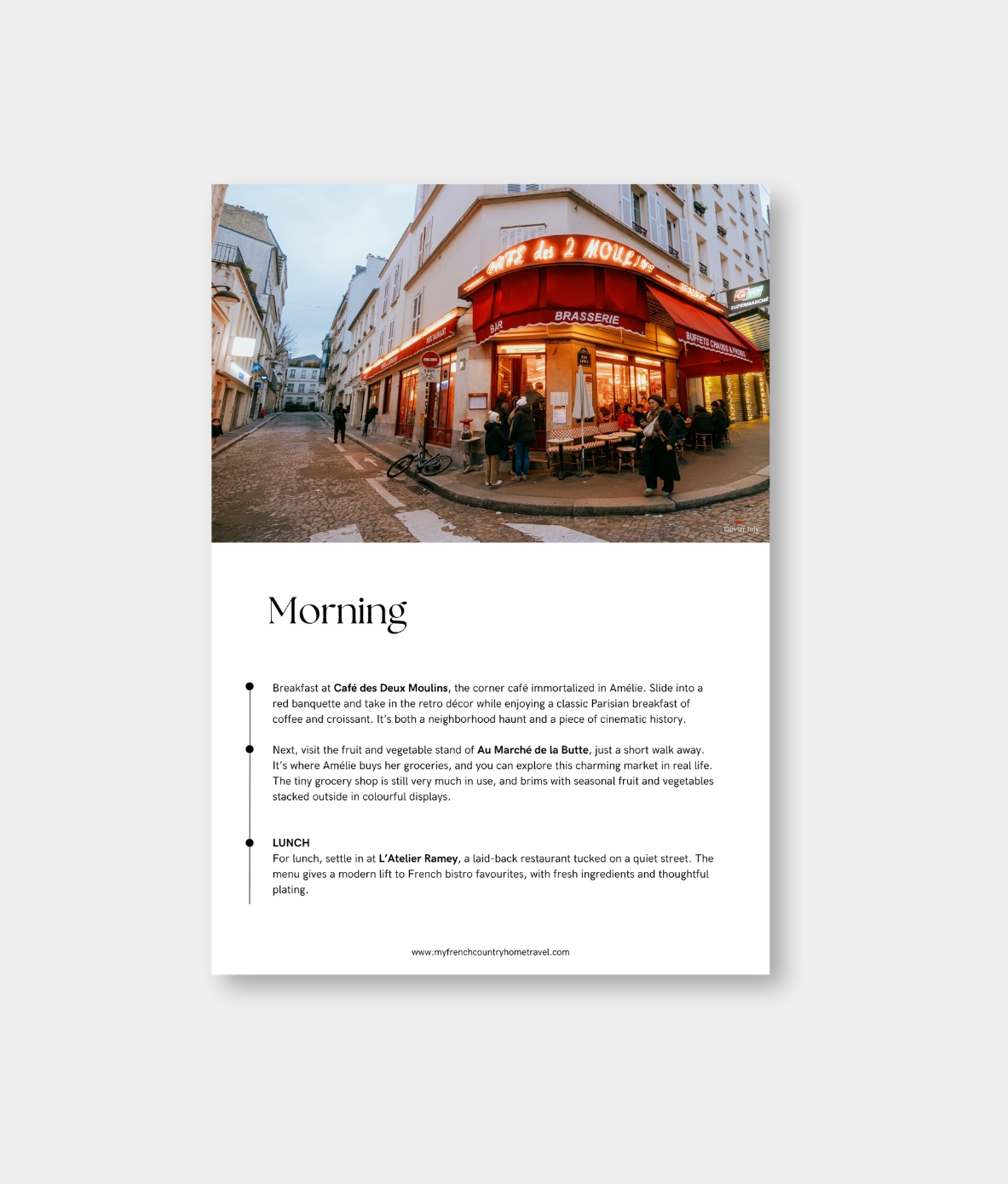 Spending a morning in Montmartre with curated travel guide from My French Country Home.