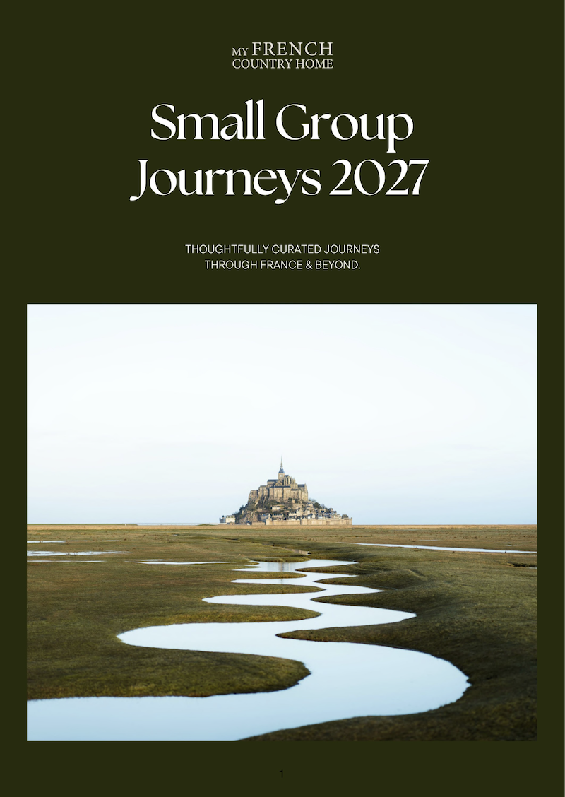 Brochure for My French Country Home 2027 Tours